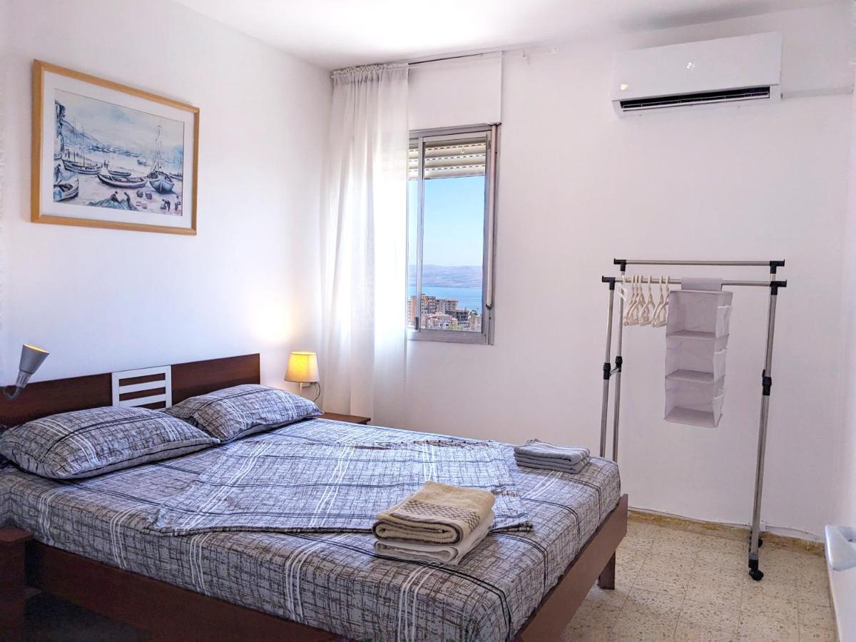 1Bdrm Apt With Panoramic View Of Sea And Mountains 提比里亞 外观 照片